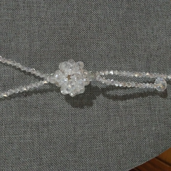 Tassel Pendant Crystal Bead Long Necklace - Picture 10 of 16